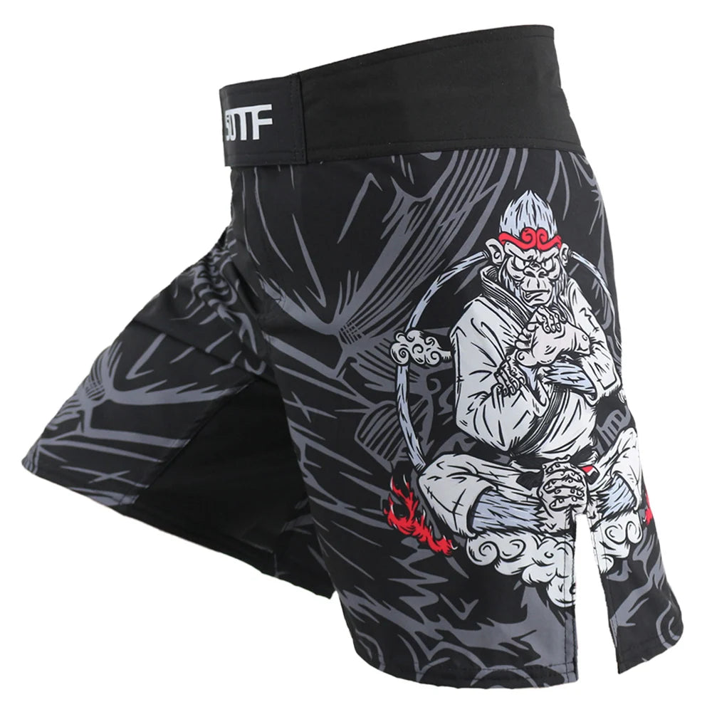 SOTF Snake Scale Fitness Breathable Sports Ferocious MMA boxing shorts Tiger Muay Thai mma shorts fight shorts kickboxing boxing