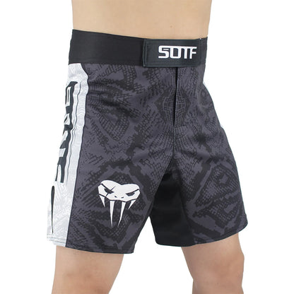 SOTF Snake Scale Fitness Breathable Sports Ferocious MMA boxing shorts Tiger Muay Thai mma shorts fight shorts kickboxing boxing