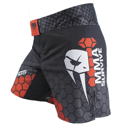 SOTF Snake Scale Fitness Breathable Sports Ferocious MMA boxing shorts Tiger Muay Thai mma shorts fight shorts kickboxing boxing