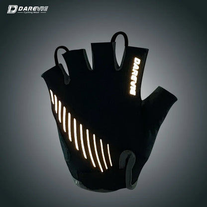 🚴‍♂️ DAREVIE MTB Cycling Gloves – Half-Finger, Gel-Padded, Shockproof, Breathable Bike Gloves (Taiwan Imported)