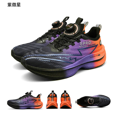 Men's & Women's Running Shoes - Carbon Board Marathon Sports Sneakers, Lightweight & Breathable