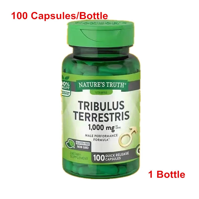 TRIBULUS TERRESTRIS EXTRACT 96% SAPONINS WORKOUT SPORT SUPPLEMENT