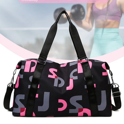 Sports and Fitness Bag – Dry and Wet Separation, Swimming Bag, Short Distance Storage, Lightweight Travel Luggage Bag