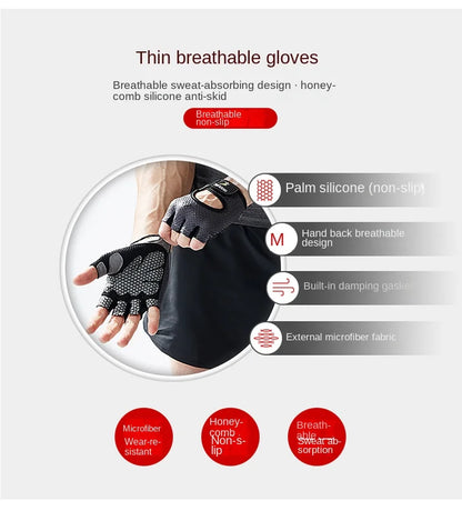 🔥 Workout Gloves for Men & Women – Breathable, Snug-Fit Exercise Gloves for Weight Lifting, Cycling, Gym & Training