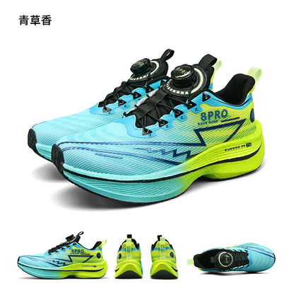 Men's & Women's Running Shoes - Carbon Board Marathon Sports Sneakers, Lightweight & Breathable