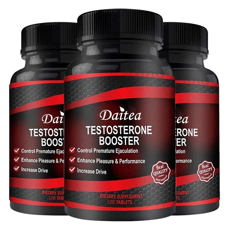 Strongest Testosterone Booster - Enhance Strength, Stamina, and Energy for Muscle Growth and Performance