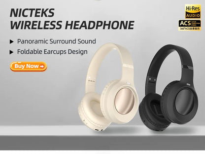 🔥 2025 New Retro On-Ear Wireless Bluetooth Headphones – DJ Stereo Sound, Bluetooth 5.3, Foldable Headset for Gamers & Music Lovers 🎧