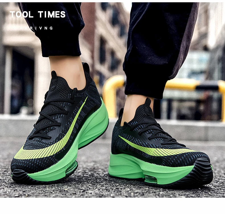 2024 Men's Running Shoes - Breathable Lightweight Sneakers for Outdoor Sports and Training