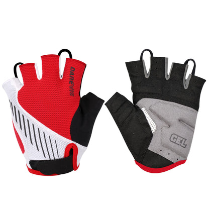 🚴‍♂️ DAREVIE MTB Cycling Gloves – Half-Finger, Gel-Padded, Shockproof, Breathable Bike Gloves (Taiwan Imported)