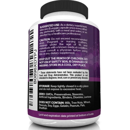 Premium Zinc Picolinate 100mg - Immune Support, Energy Boost, and Better Sleep | 120 Capsules