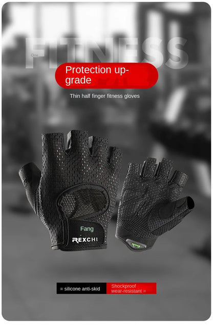 🔥 Workout Gloves for Men & Women – Breathable, Snug-Fit Exercise Gloves for Weight Lifting, Cycling, Gym & Training