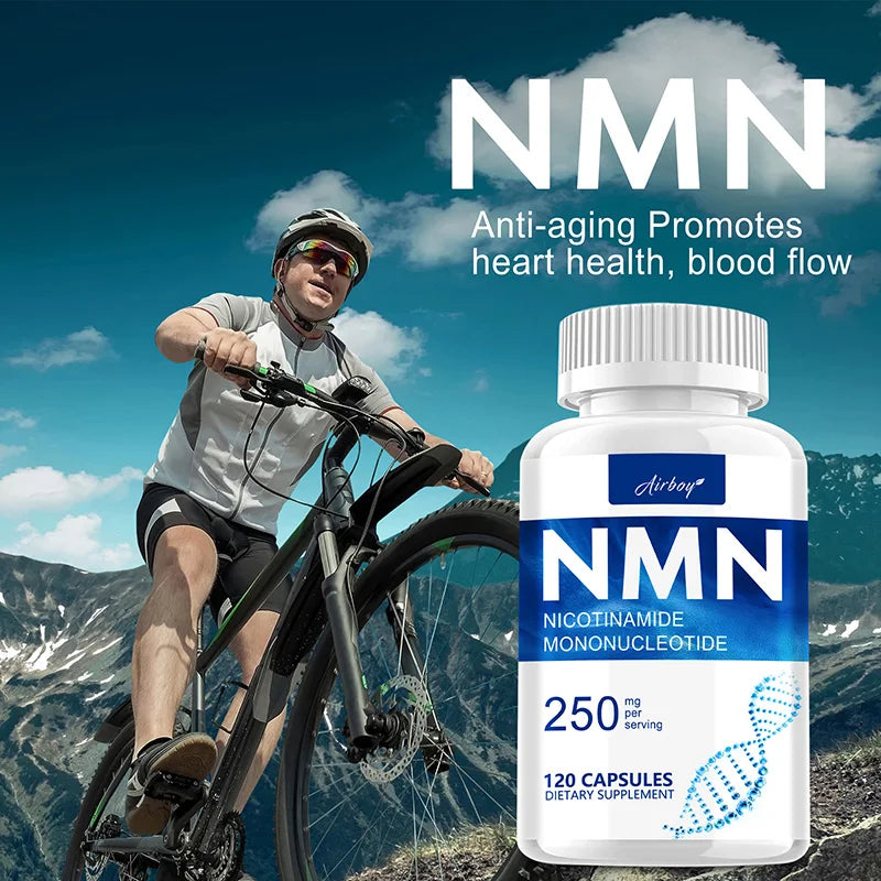 NMN Nicotinamide Mononucleotide - Supports Cell Repair, Reduces Wrinkles, and Enhances Skin Elasticity