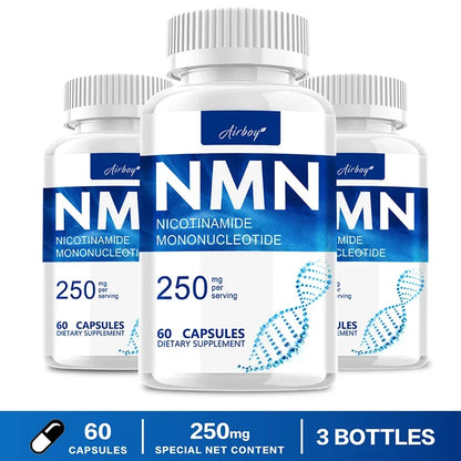 NMN Nicotinamide Mononucleotide - Supports Cell Repair, Reduces Wrinkles, and Enhances Skin Elasticity