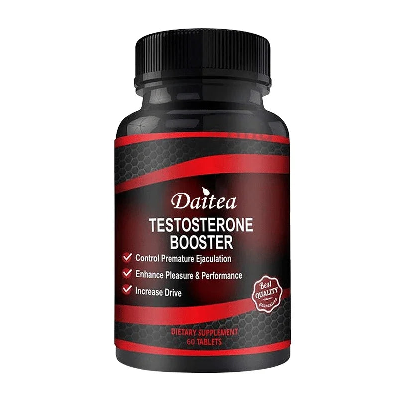 Strongest Testosterone Booster - Enhance Strength, Stamina, and Energy for Muscle Growth and Performance