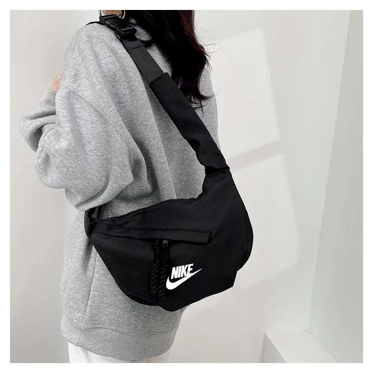 Nike Tech Hip Pack Series – Large Capacity Nylon Zip Closure Sport Shoulder Crossbody Belt Chest Bag