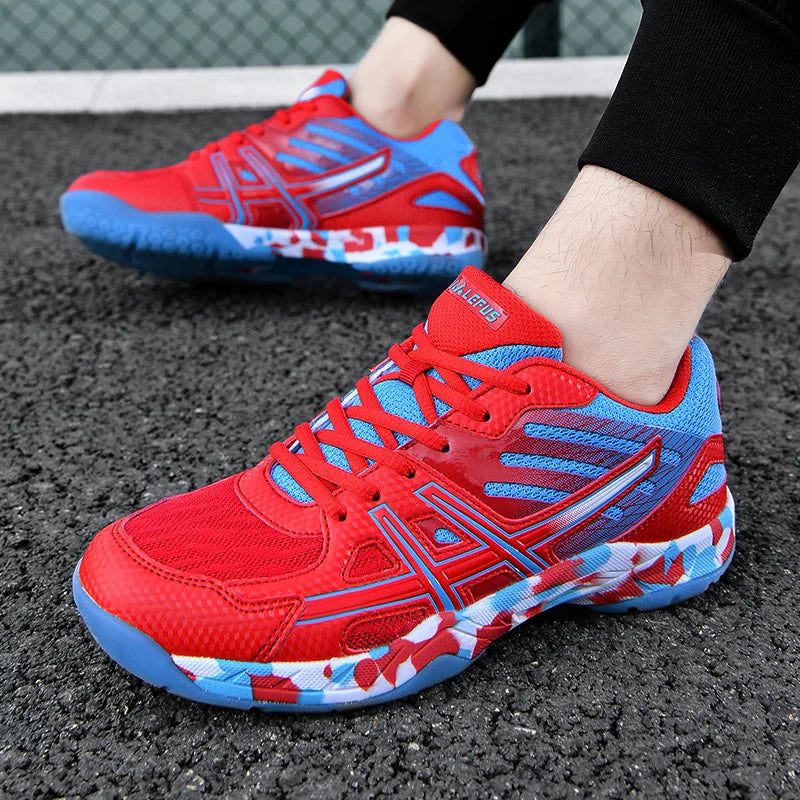 Men's Badminton Shoes - Breathable Sports Shoes for Field Training, Luxury Design Tennis Shoes