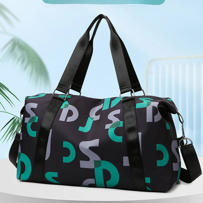 Sports and Fitness Bag – Dry and Wet Separation, Swimming Bag, Short Distance Storage, Lightweight Travel Luggage Bag