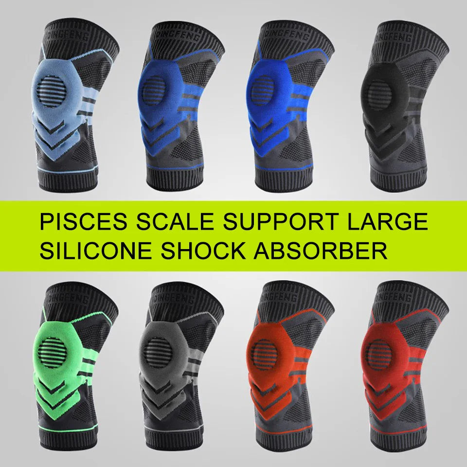 Knee Pads Support Braces Protector Arthritis Sport Basketball Volleyball Gym Fitness Jogging Cycling Protective Props Sport Gear