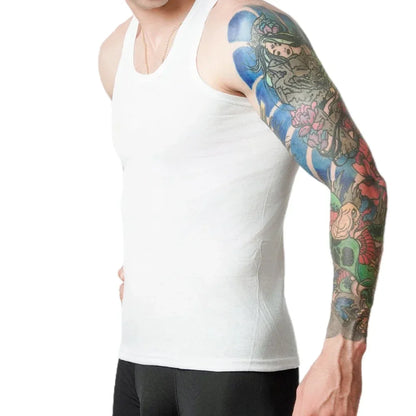 👕 3PCS Men's Cotton Tank Tops – Breathable Sleeveless Undershirts for Summer, Fitness & Everyday Wear